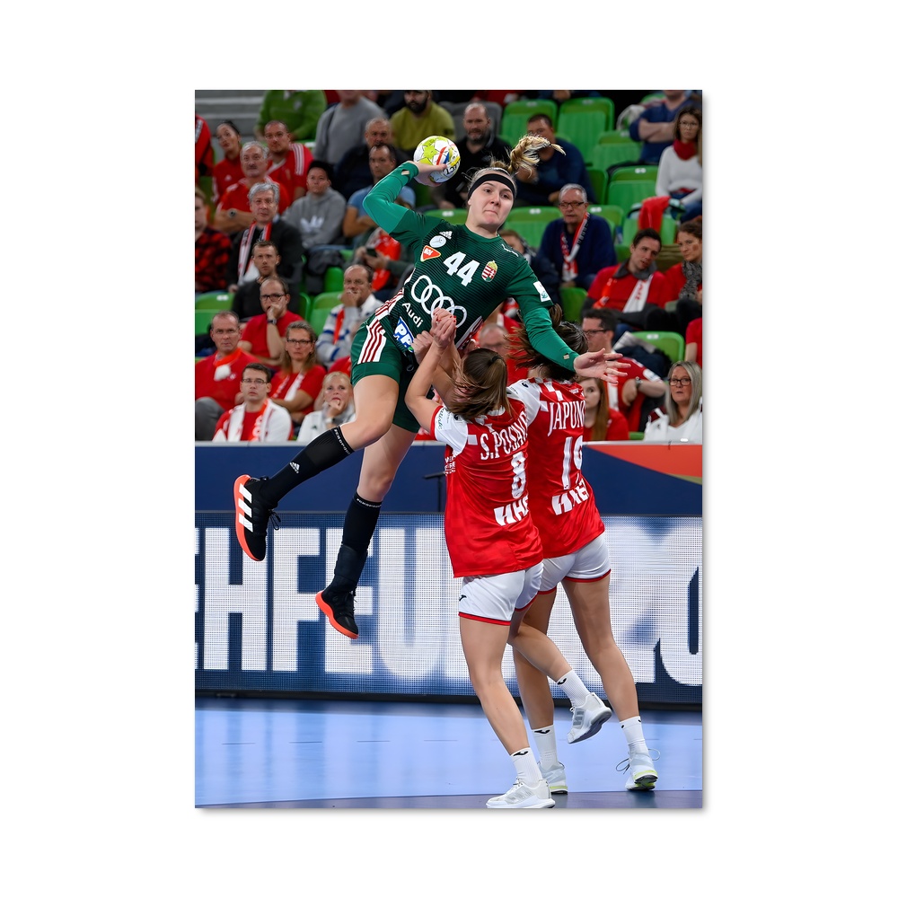 Poster Hungary de national – affiche Handball